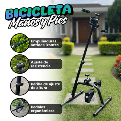 Bicicleta con Pedales Para Manos y Pies