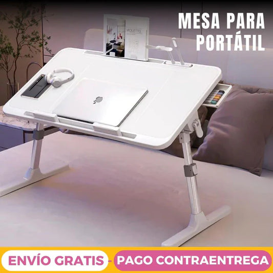 Mesa De Cama Para Computador Multifunción Plegable