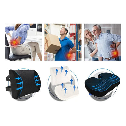 Cojín y Lumbar Para Silla