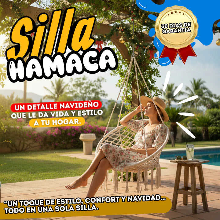 Hamaca Colgante Tipo Columpio
